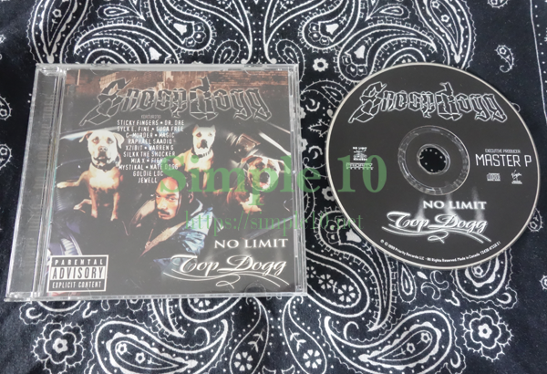 「Snoop Dogg - No Limit Top Dogg」のCDの写真です。